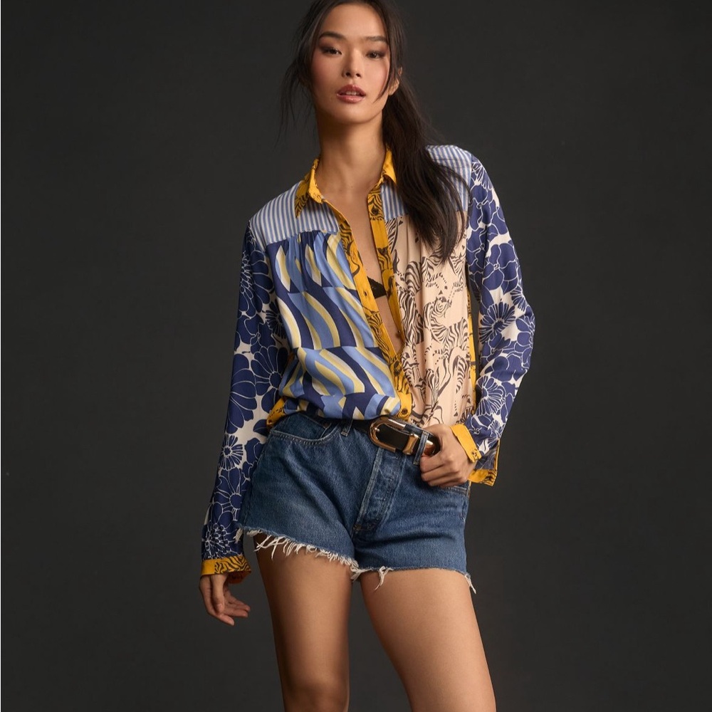 Anthropologie Paz Button down